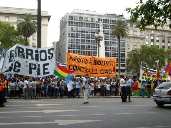 Protest in Plaza de Mayo