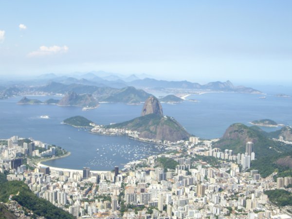 View over Rio from Corcovado