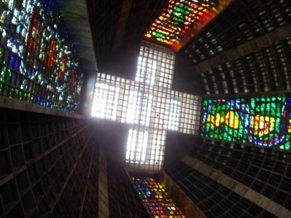 Stained glass in the metropolitan cathedral