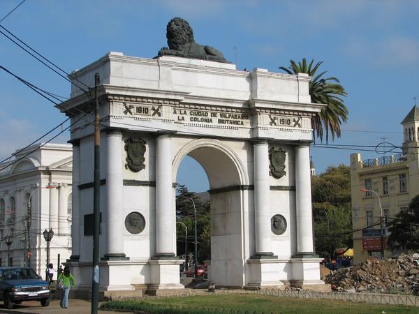 Valparaiso: British Arch / Arco Británico