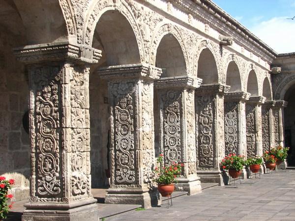 Arequipa: "La Compañía" Church Cloisters / Claustros de la Iglesia de La Compañía