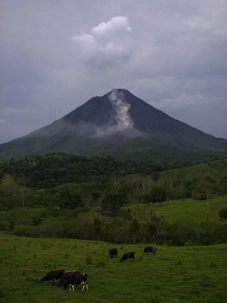 ARENAL: Smoking Volcano / Volcán Humeante