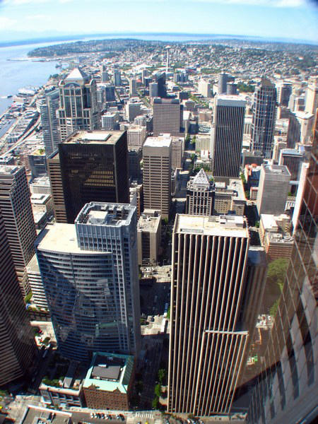 SEATTLE: From the 73rd Floor on Columbia Centre / Desde el piso 73 de la Torre Columbia