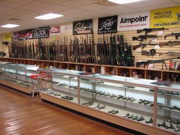 LAS VEGAS: Gun shop / Tienda de armas de fuego