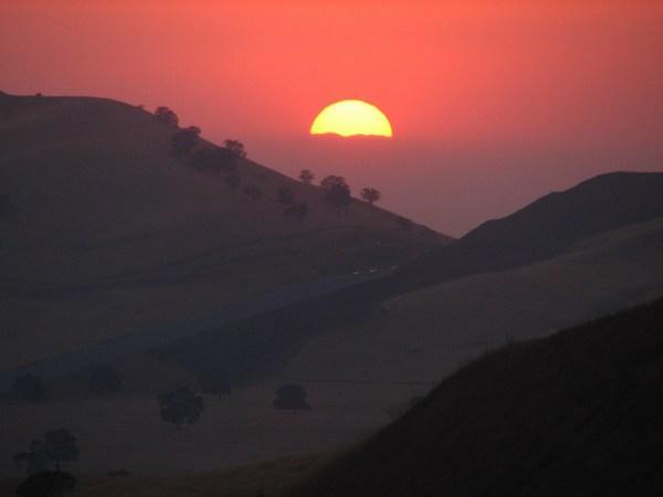 SAN FRANCISCO: Californian Sunset / Puesta de sol californiana