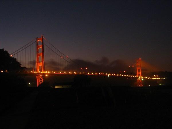 SAN FRANCISCO: Golden Gate free of fog at last / Libre de niebla al fin