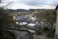 Vue d'une des vallées entourant Luxembourg City
