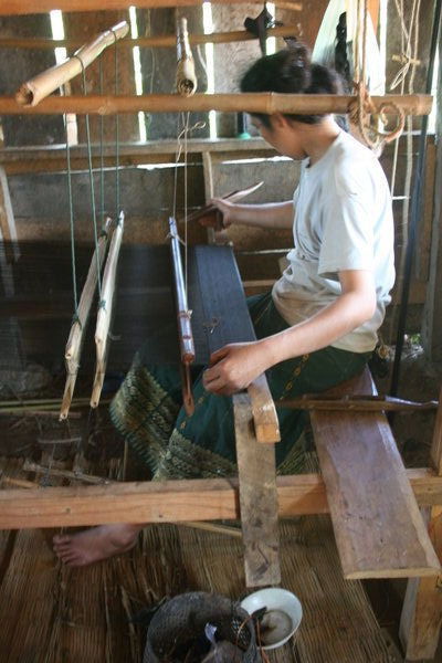 Metier a tisser traditionnel
