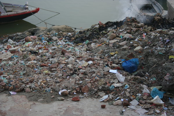 Pollution sur le Gange