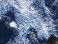 Close up of the Frind Glacier on Mount Sefton