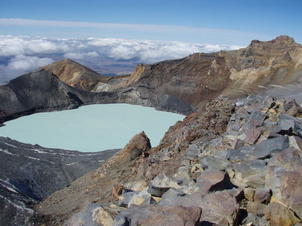 Mount Ruapehu Crater