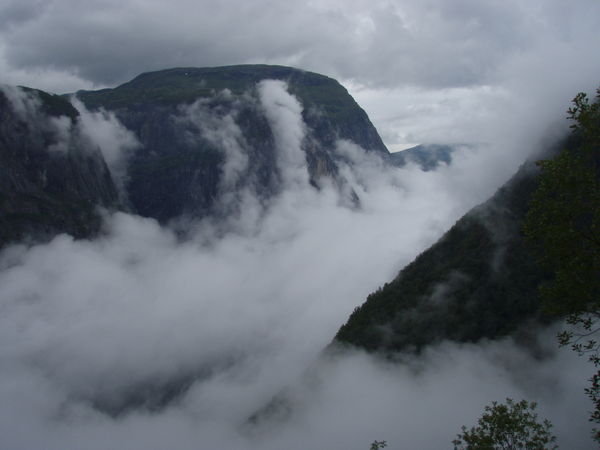 Mist over Hardangervidda