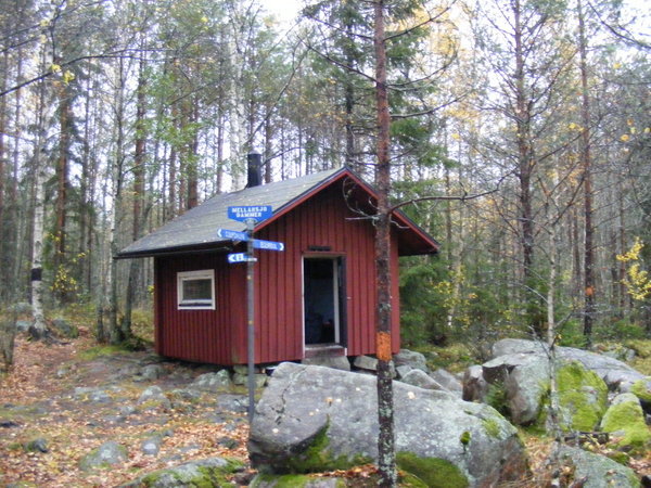 Overnight cabin, Glaskogen Nature Reserve