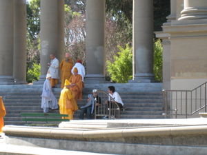 Buddhist monks in San Francisco