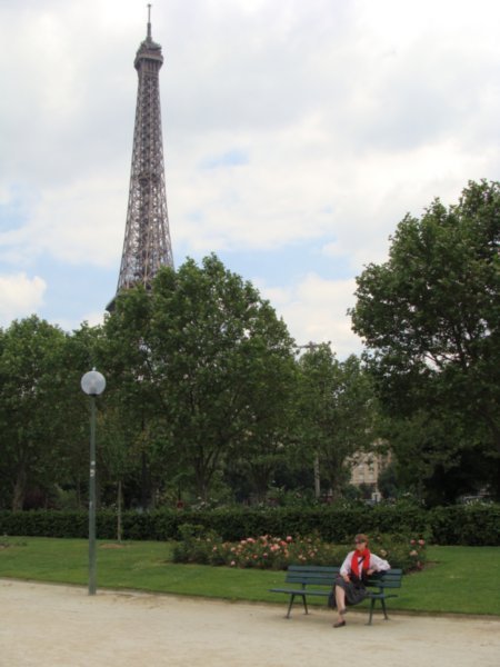 Eiffel Tower... and Alex