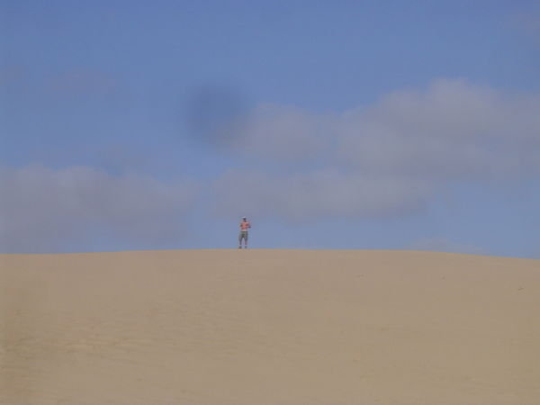 sand dunes at Cerro Verde