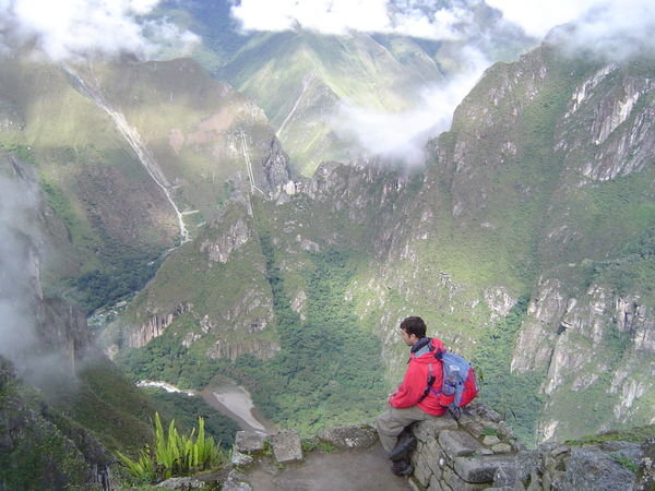 The amazing setting of Machu Picchu