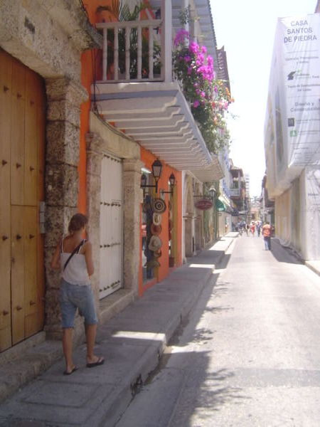 Beautiful Cartagena streets