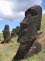 Moai at Rano Raraku, Rapa Nui
