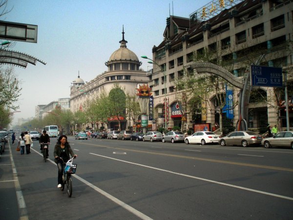 Downtown Hangzhou