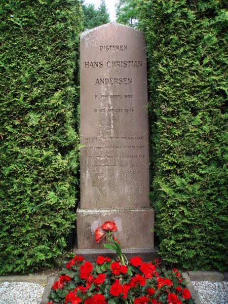 Hans Christian Andersons Gravestone