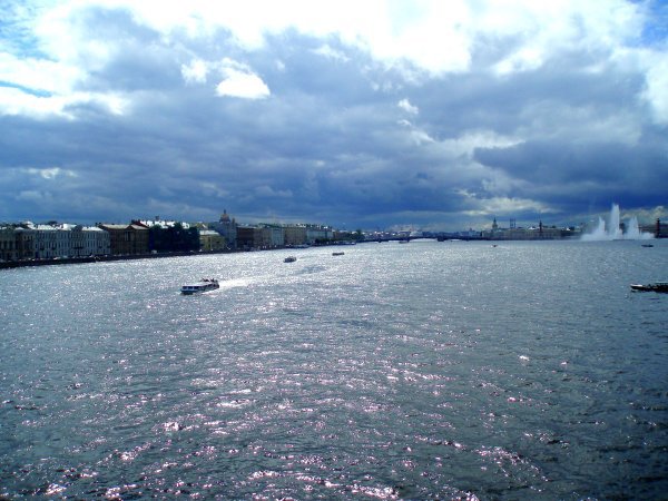 The Neva River in St Petersburg