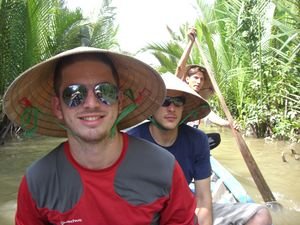 floating in the mekong