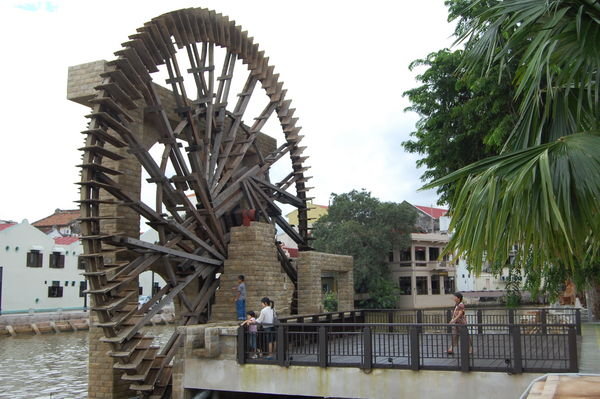 Big water wheel
