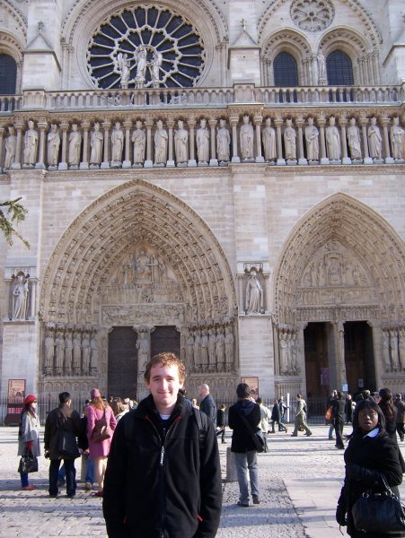 Me at Notre Dame