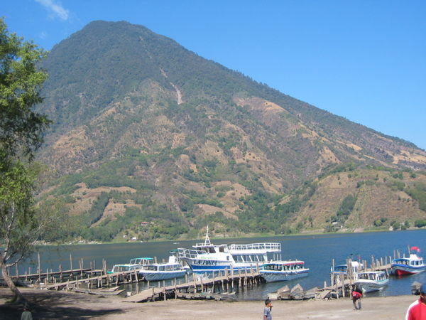 another volcano along dock
