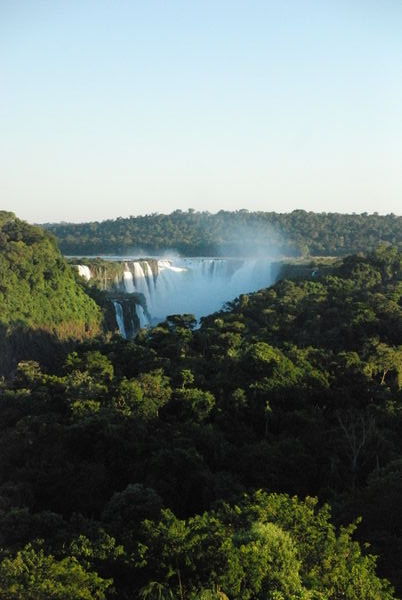 Iguazu in Sunset