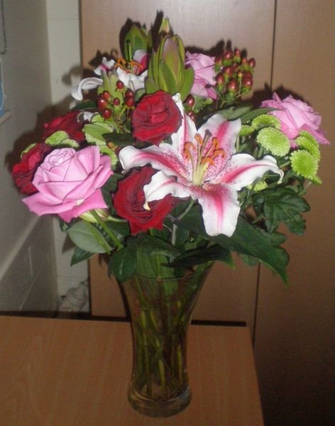 flowers from that wonderful man