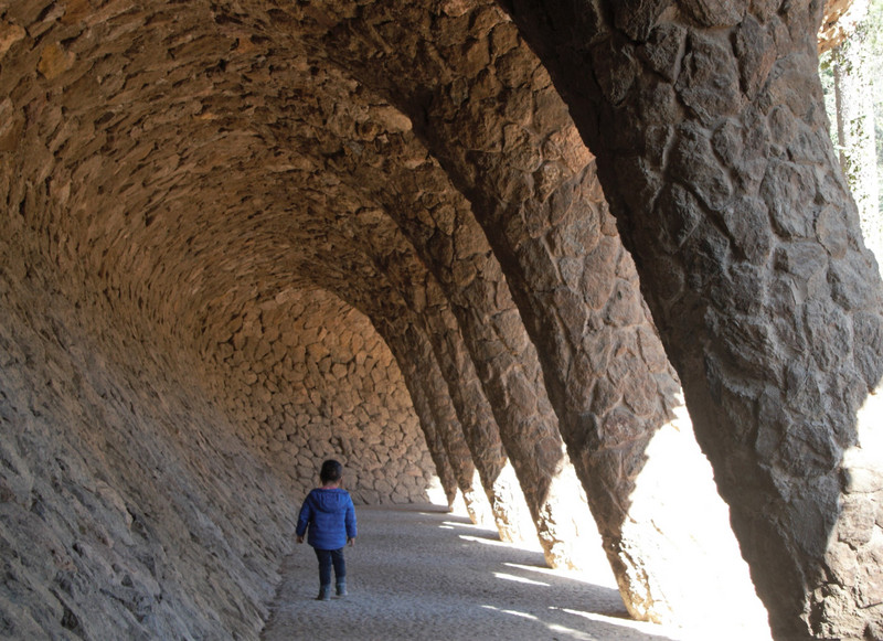 Me and the Viaduct, Park Guell