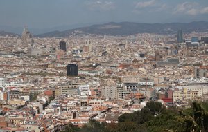 The view from Montjuic cable car