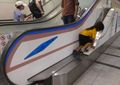 Shinkansen escalator