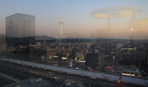 View from Kyoto Station