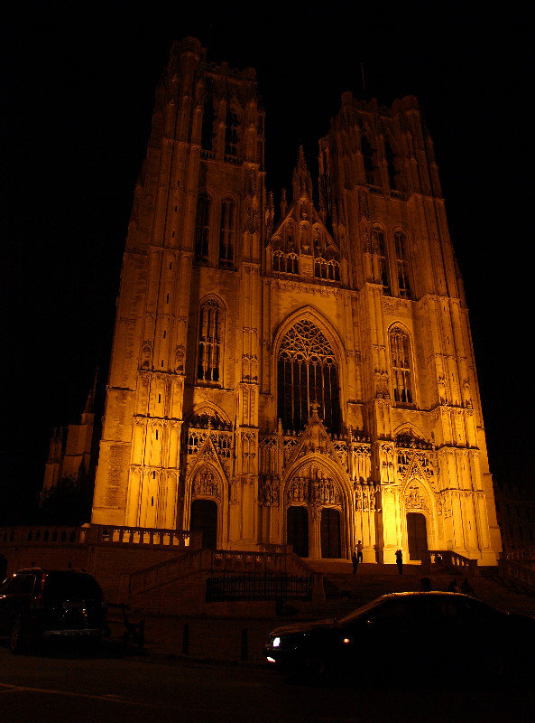 St Michael Cathedral by night