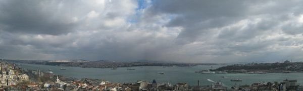 view from galata tower