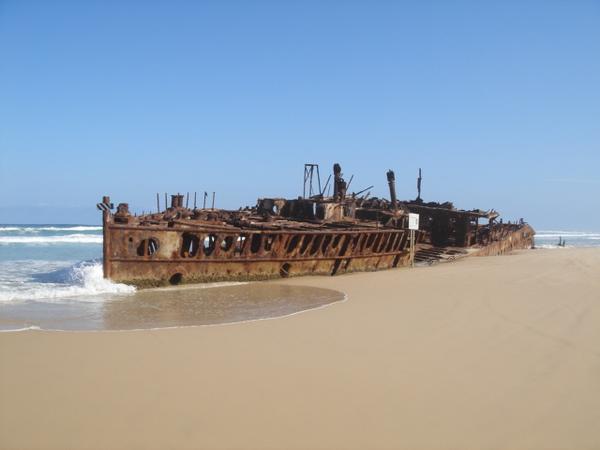 Moreno Wreck, 75 miles beach, Fraser Island 