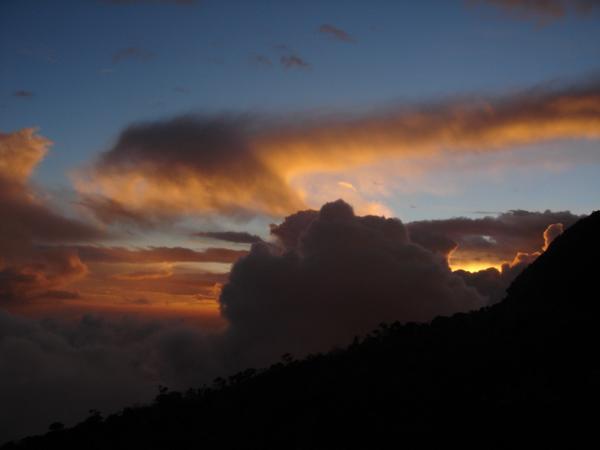 Sunset, Mt Kinabalu