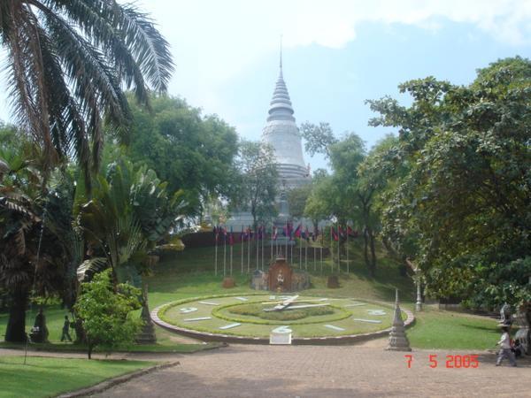 Phnom Penh - "the hill of Penh" - the symbol of the capital 