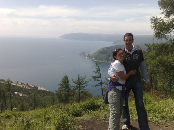 Lake baikal couple2