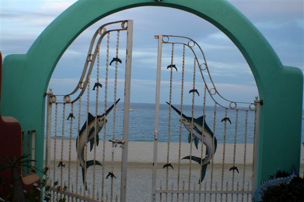 Gates to the Beach on the Sea of Cortez