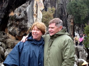 Di and Bob at The Stone Forest
