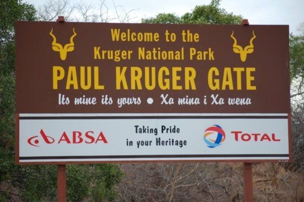 Kruger Park Gates