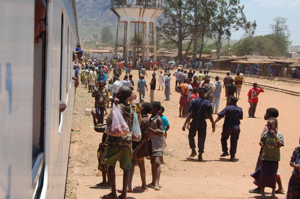 Train from Nampula to Cuamba