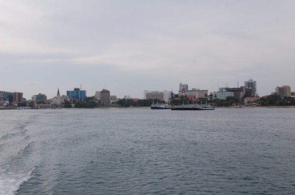 Dar es Salaam from the Ferry