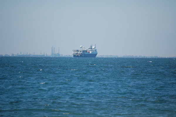 Walvis Bay from the Spit
