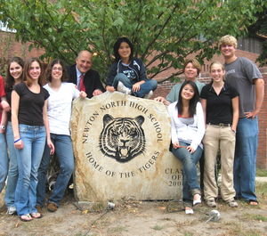 The Newton China-bound group, 2008