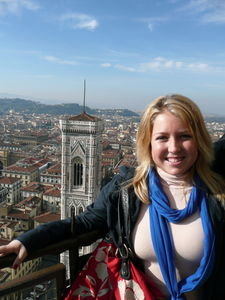 me on top of florence!